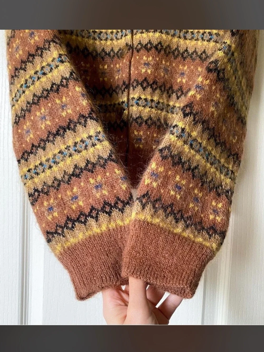 New! Dôen Natia Cardigan Galway Fair
Isle Size Small - Picture 5 of 8